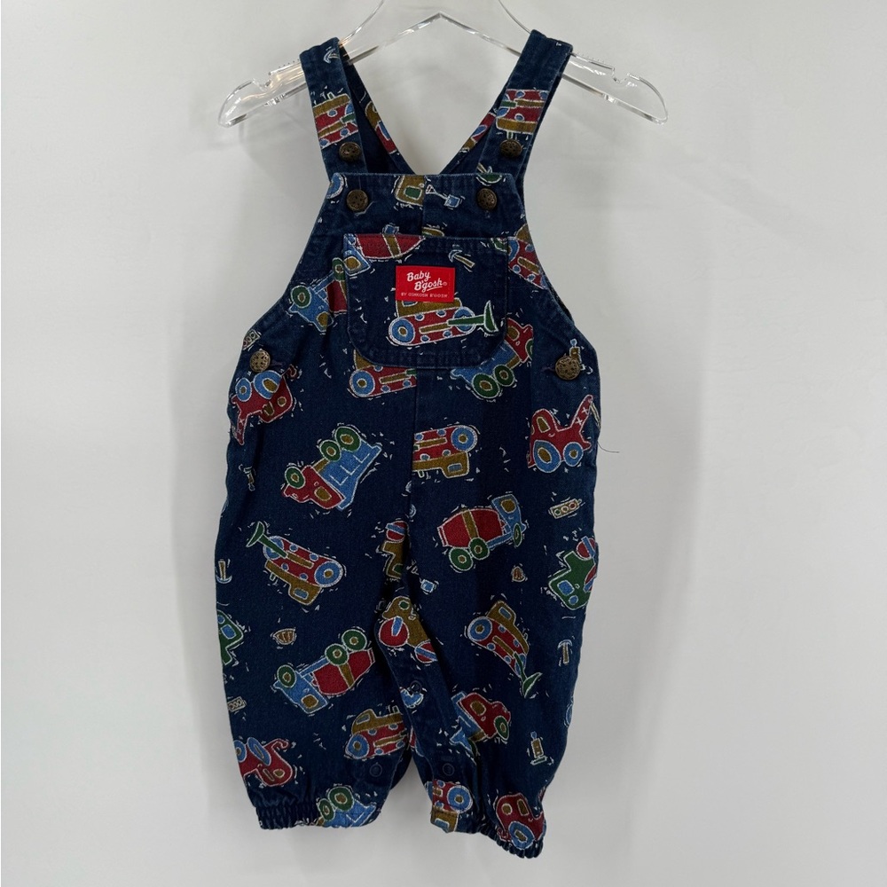Vintage‎ Baby B’Gosh Construction Overalls size 6-9 months